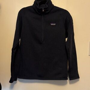 Patagonia Navy 1/4 Zip-Up Jacket